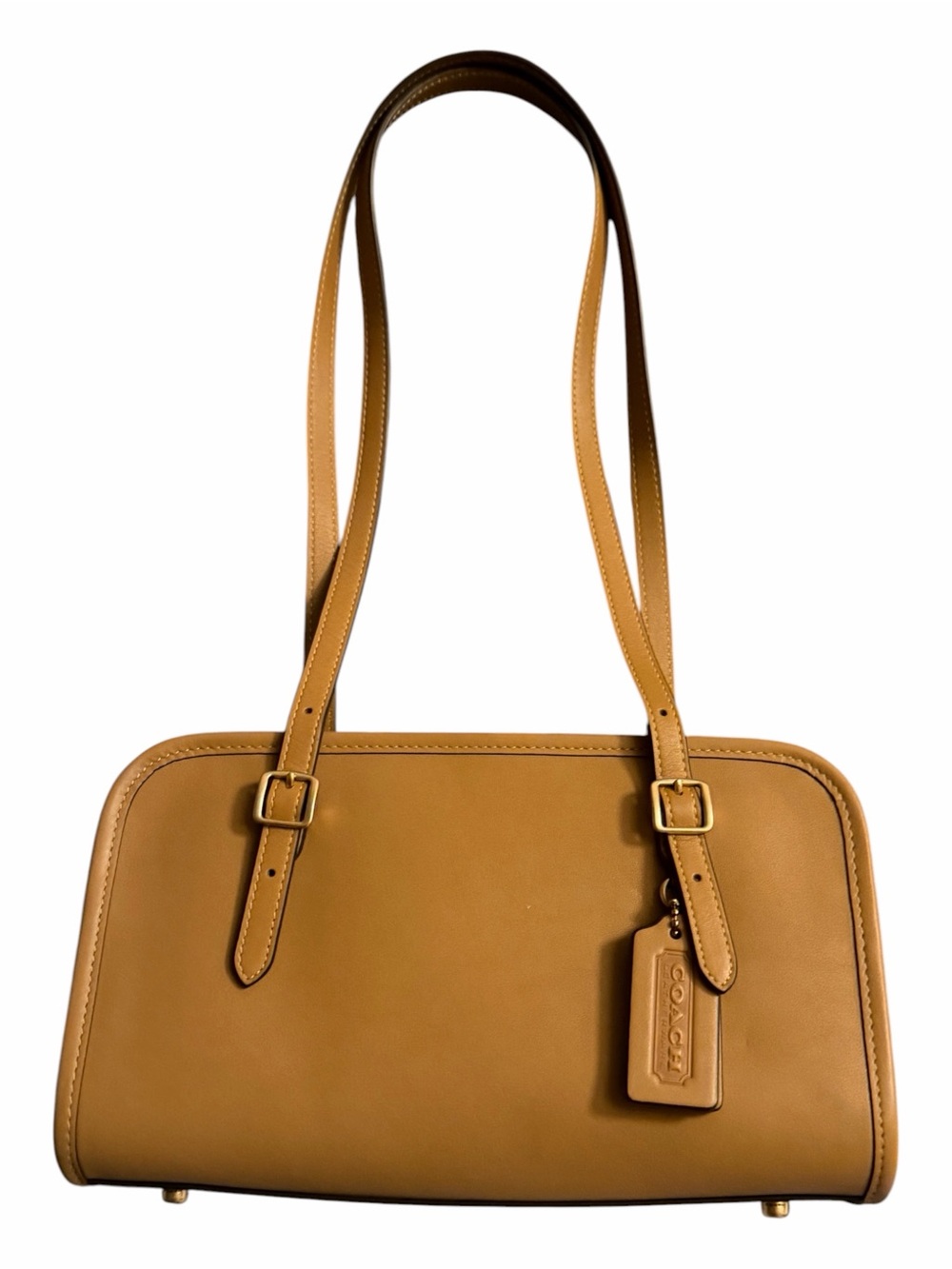 Coach Swing Zip Bag 1998 Re-Edition Tan Glovetanned Leather NWT Shoulder Bag
